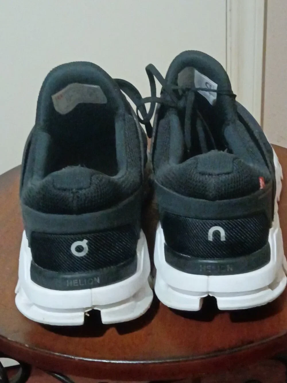 On Cloud Shoes Mens Size 12.5 Black CloudTec Swiss Engineering Running Sneakers